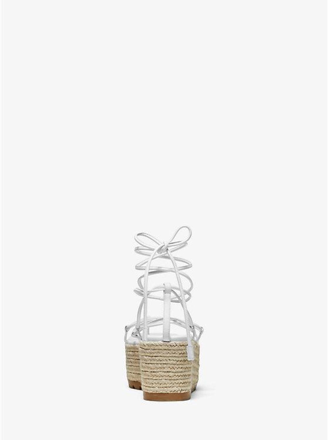 Mabal Leather Flatform Sandal