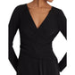 Stretch Jersey Surplice Dress