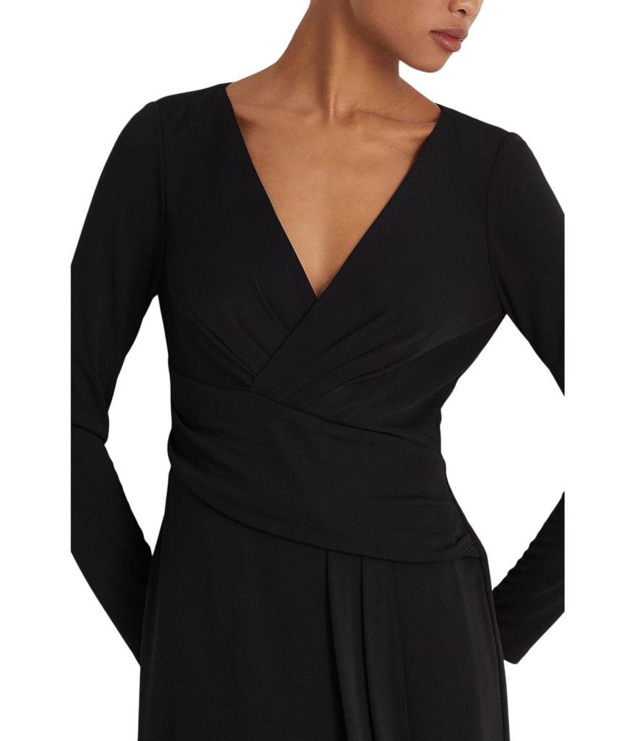 Stretch Jersey Surplice Dress