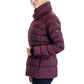 Women's Stretch Asymmetrical Belted Packable Down Puffer Coat