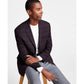 Men's Classic Fit Notch Lapel Plaid Sport Coat
