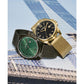 Men's Greyson Quartz Gold-Tone Stainless Steel Mesh Bracelet Watch 41mm