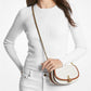 Mila Small Empire Signature Logo Shoulder Bag