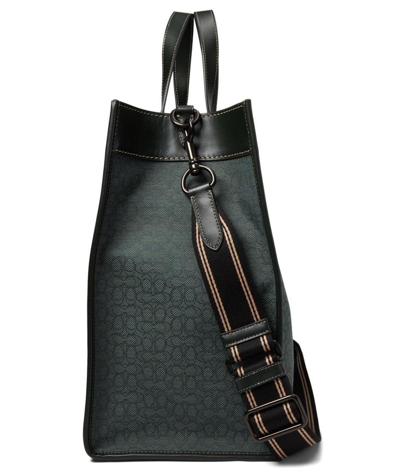 coach field bag backpack Field Tote 40 in Micro Signature Jacquard