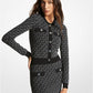 Logo Jacquard Cardigan
