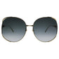 Gucci  GG 0225S 001 Womens Round Sunglasses