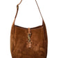 Saint Laurent Le 5 A 7 Small Suede Hobo Bag