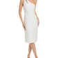 Marchesa Notte Open Back Sheath Dress