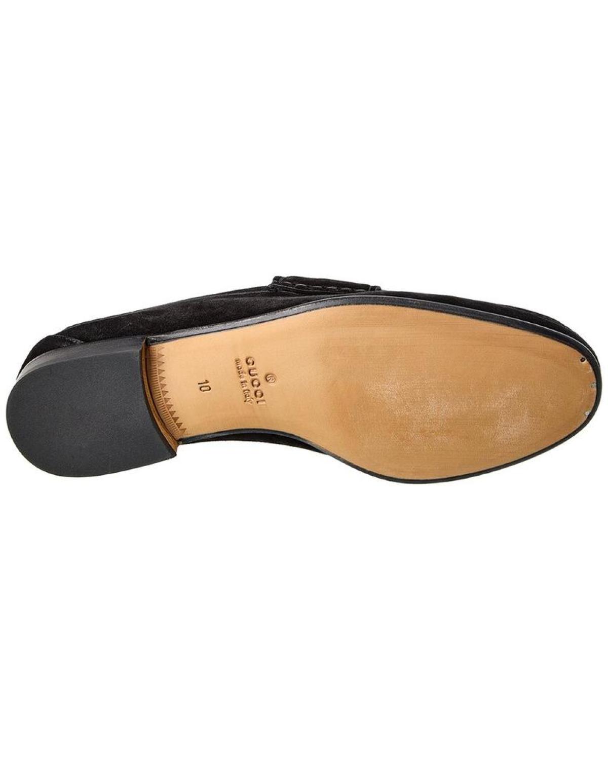 Gucci Horsebit Suede Loafer
