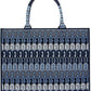 Opportunity Large Tote Bag In Toni Blue Denim