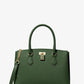 Ruby Medium Saffiano Leather Satchel