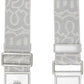 Silver 'The Monogram Utility' Shoulder Strap