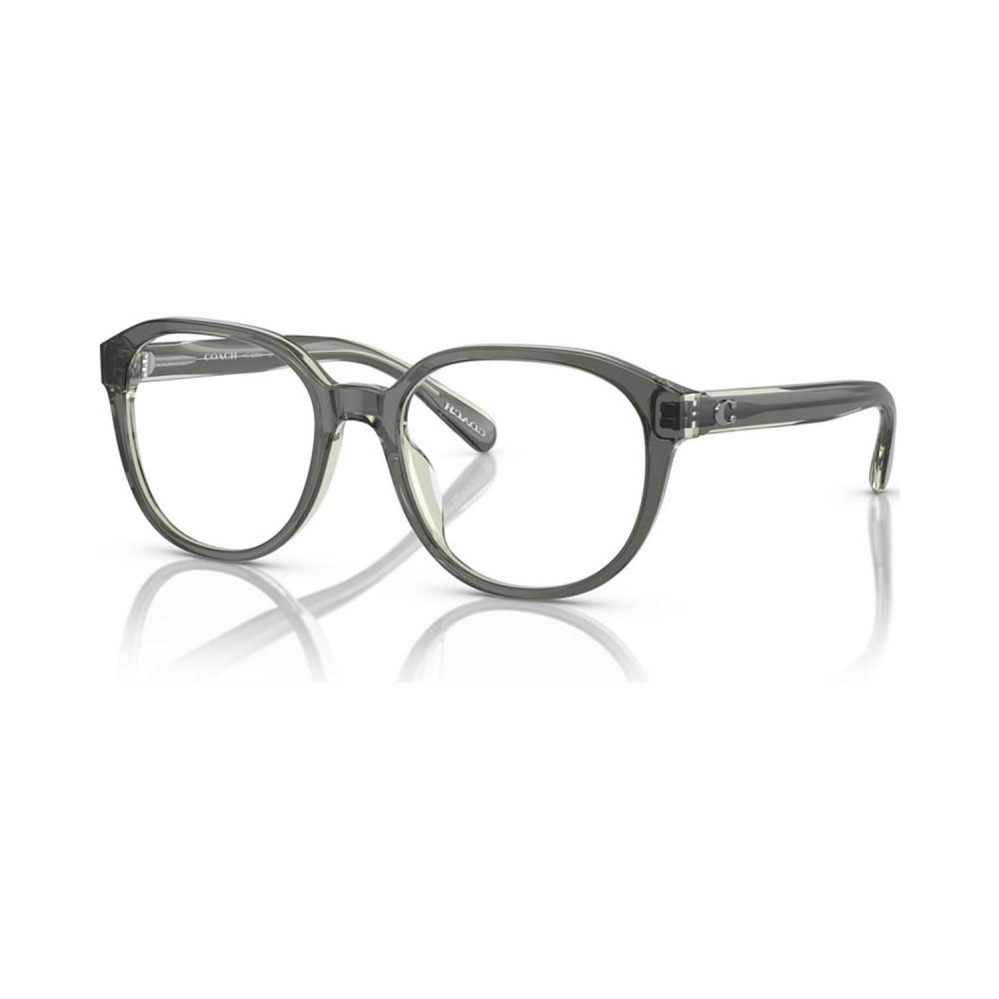 Women's Round Eyeglasses, HC6209U 52