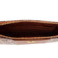 Coach Logo Plaque Monogrammed Small Wristlet Wallet