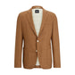 Slim-fit single-breasted jacket in stretch material