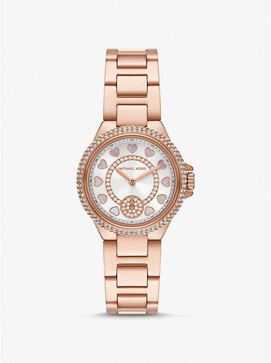 Mini Camille Pavé Rose Gold-Tone Watch