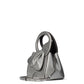 Ellie Metallic Pebbled Leather 3-D Elephant Top-Handle