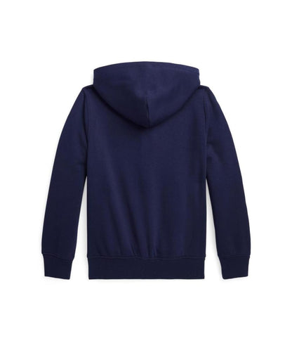 Logo Fleece Full Zip Hoodie (Big Kids)