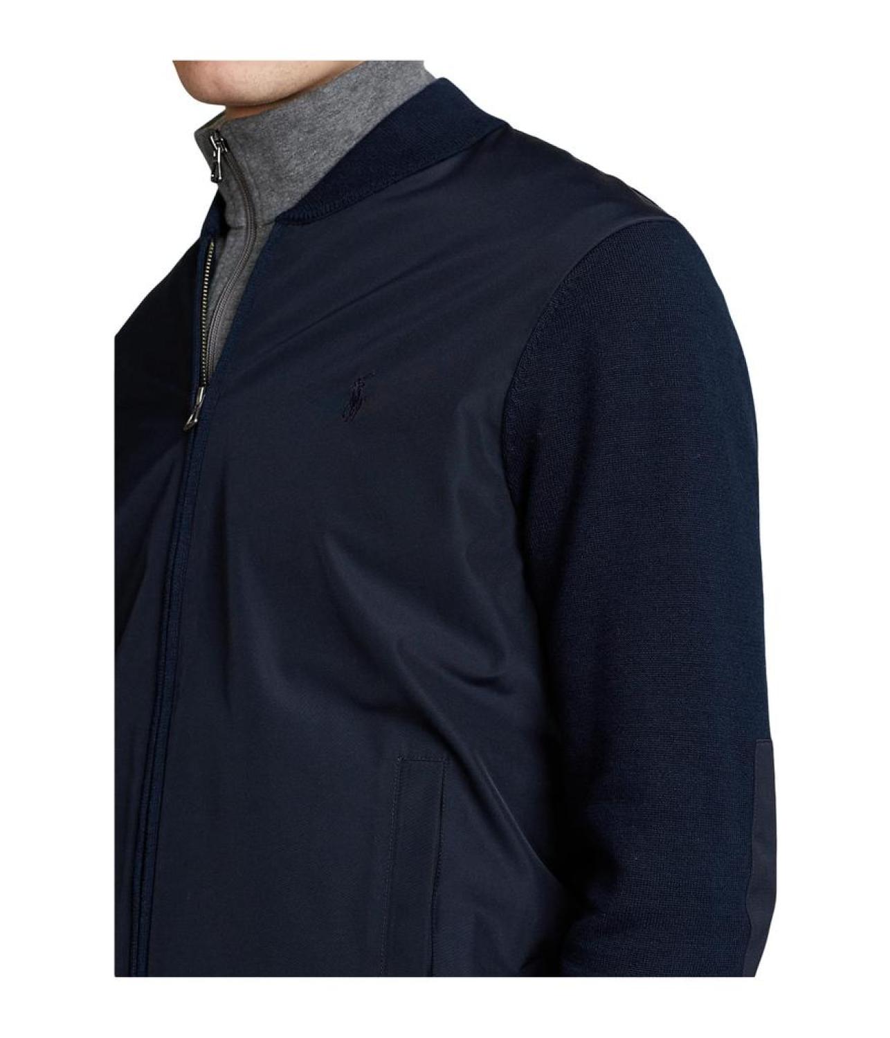Hybrid Full Zip Sweater