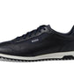 Zayn Low Profile Leather Mesh Sneakers