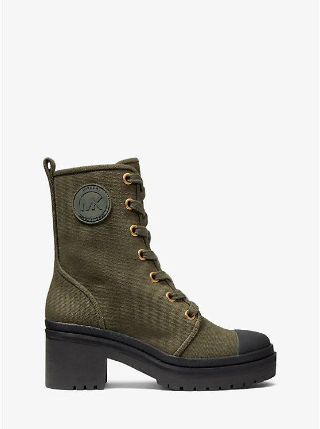 Corey Canvas Combat Boot