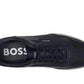 Zayn Low Profile Leather Mesh Sneakers