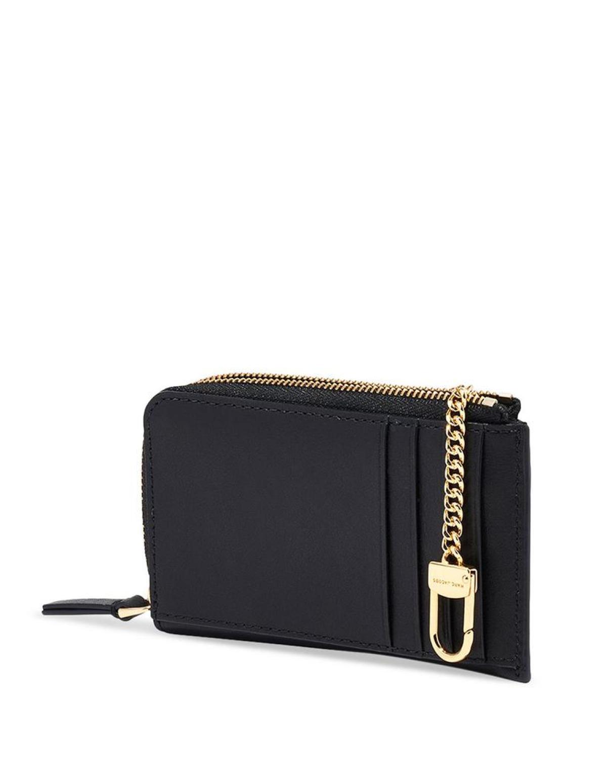 The J Marc Top Zip Wallet
