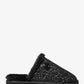 Janis Faux Fur-Lined Glitter Slipper