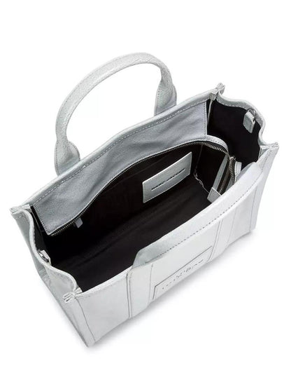 The Crackle Leather Medium Tote Bag