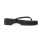 Women's Lilo Logo Wedge Flip Flop Sandals
