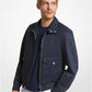 Cotton Blend Blouson Jacket