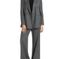 Abissi Double Breasted Jacket And Cesena Pant Suit In Grey