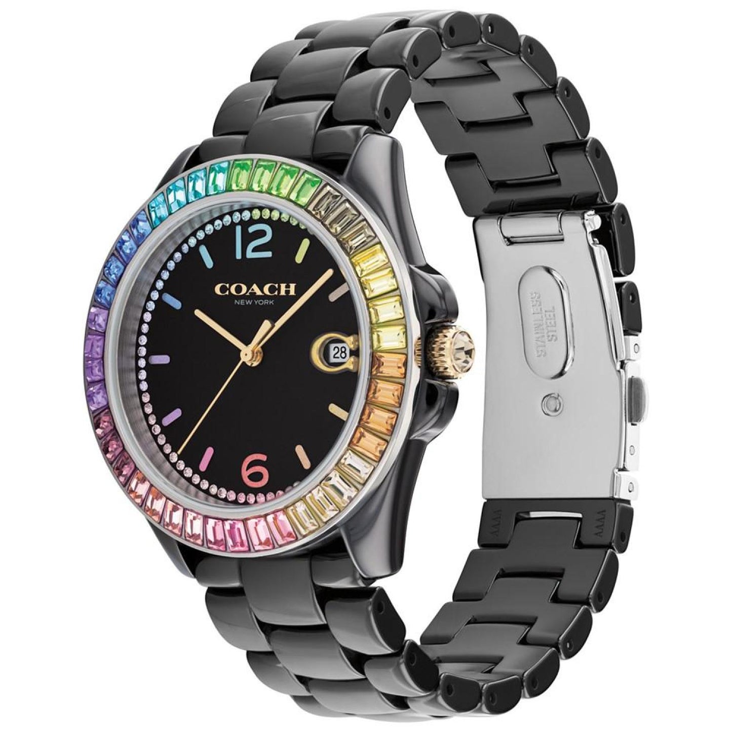 Women's Greyson Ceramic Bracelet Watch, 36mm