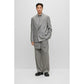 Relaxed-fit all-gender jacket in virgin wool and cashmere