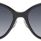Black Cat-Eye Sunglasses