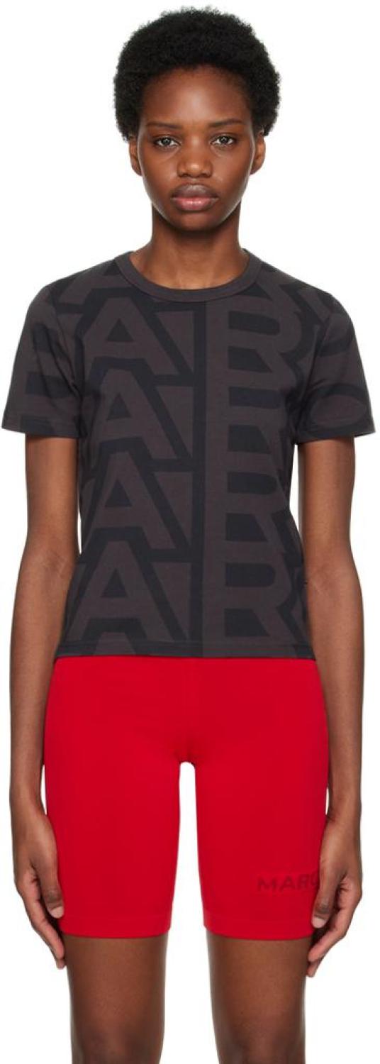 Gray 'The Monogram' T-Shirt