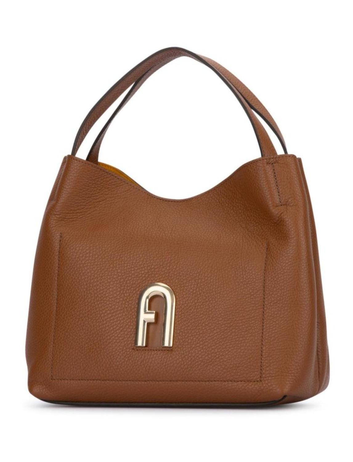 Furla Primula Logo Plaque Tote Bag