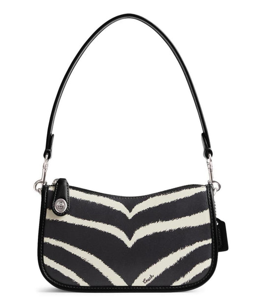 Printed Leather Swinger 20