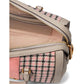 Gramercy Racing Stripe Plaid Twill Fabric Medium Satchel