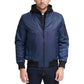 Men's Bomber Jacket with Removable Hooded Inset
