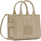 Khaki 'The Monogram Leather Small' Tote