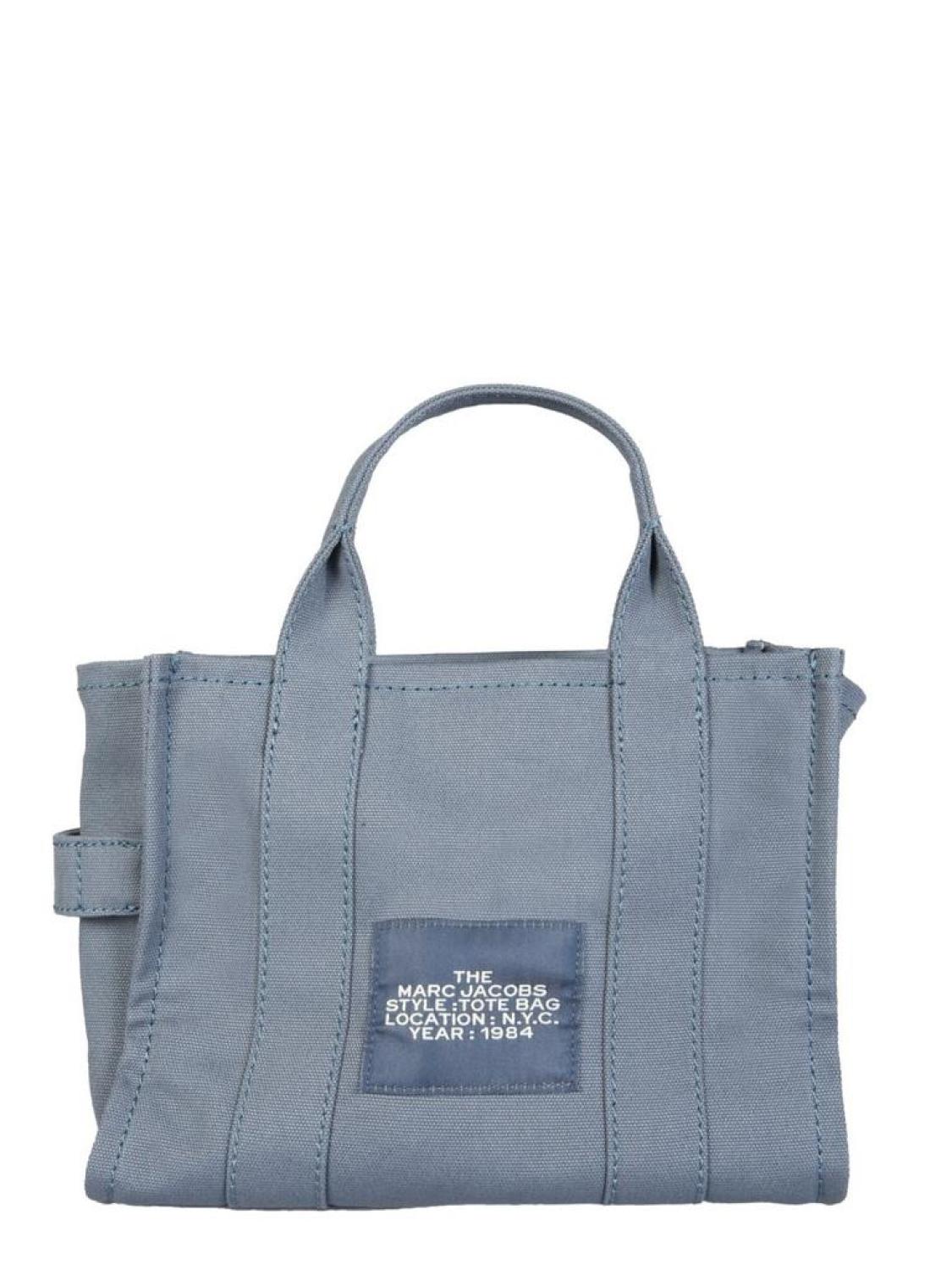 Marc Jacobs Logo Printed Zipped Small Tote Bag