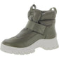 Hidemi Womens Puffer Metallic Winter & Snow Boots