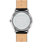 Unisex Elliot Black Leather Strap Watch, 40mm