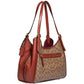 Signature Coated Canvas Lori Shoulder Bag
