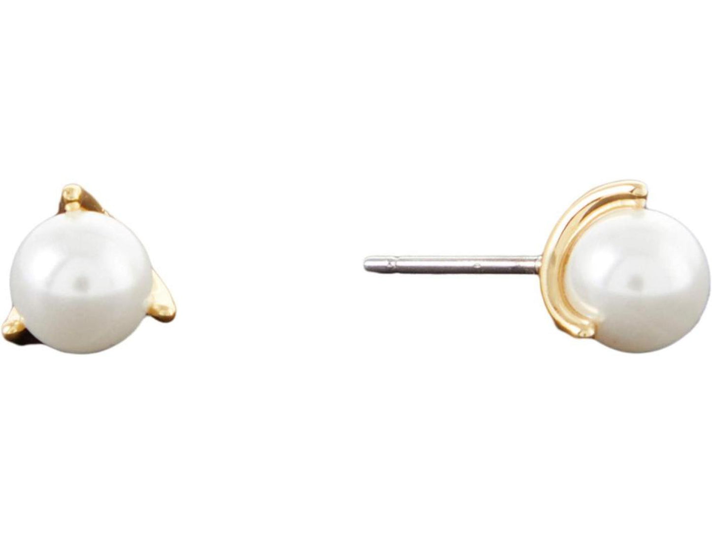 Brilliant Statements Mini Trio Prong Studs Earrings