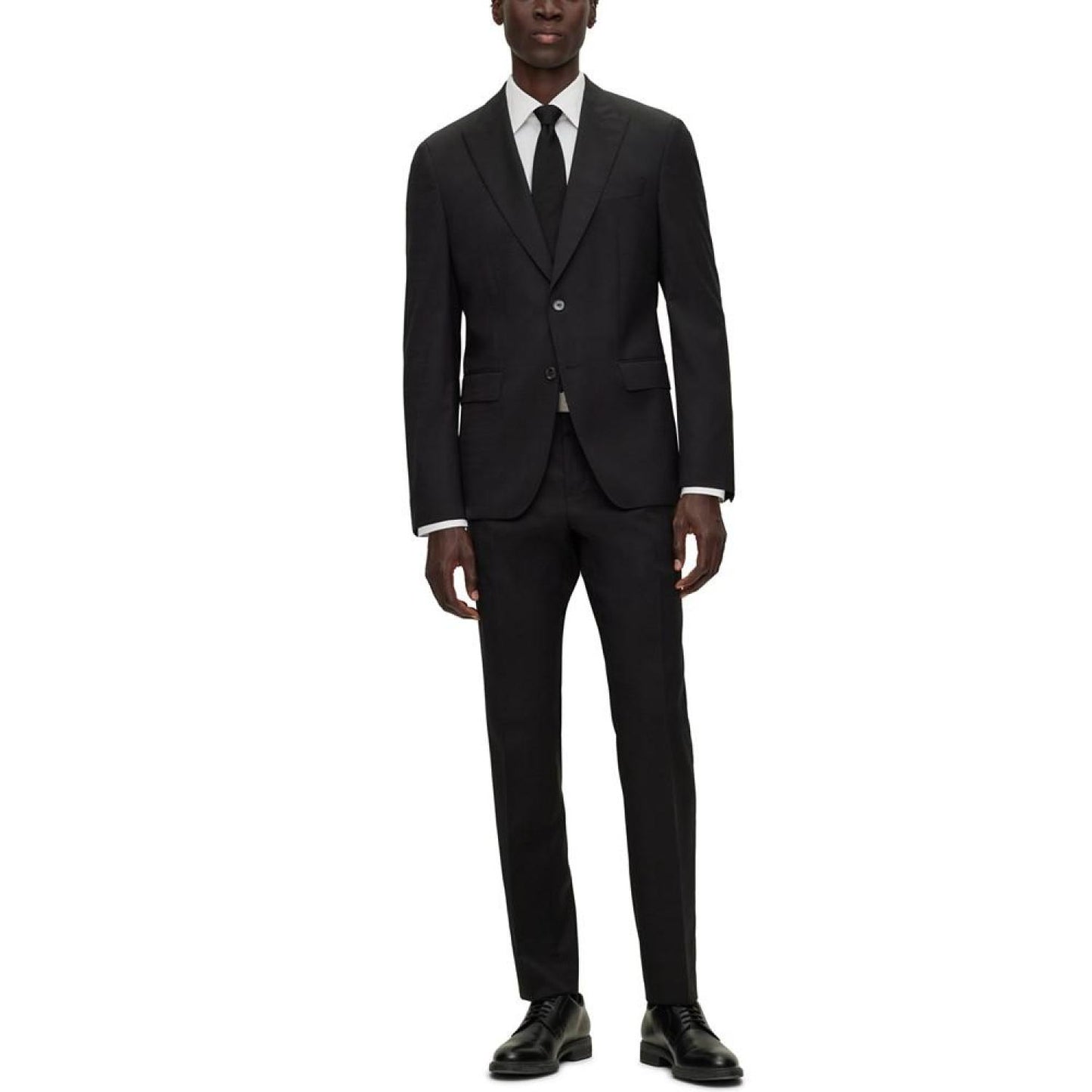 Men's Checked Slim-Fit Suit