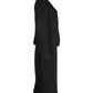 Max Mara Long Sleeve Dress in Black Triacetate