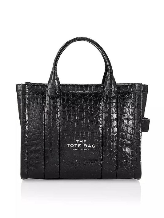 The Croc-Embossed Medium Tote
