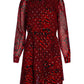 Michael Michael Kors Crewneck Long-Sleeved Dress
